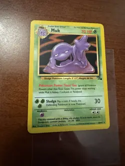 Pokemon TCG #89 Muk Rare Unlimited Fossil Set 28/62 - Image 2