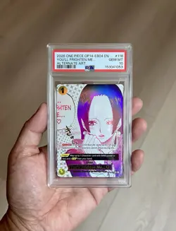 Boa Hancock - 2026 One Piece OP14 EB04 #118 You’ll Frighten Me Alt Art - PSA 10 - Image 1