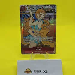 One Piece TCG English Version 1st Anniversary Set 2024 #016 Nami OP01-016 NM - Image 1