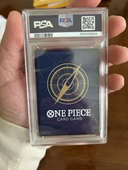 Namco One Piece CCG Monkey D. Luffy Tin Pack Set Vol.2 Promo Foil P-075 PSA 10 - Image 2