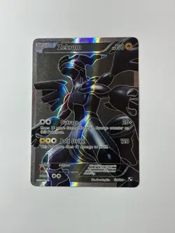 2011 Pokemon Black & White Zekrom Full Art #114/114 Ultra Rare LP - Image 3