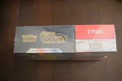 Pokemon Surging Sparks Booster Elite Trainer Box 2-pack- Rare Sealed - Image 2