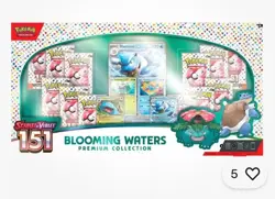 Pokemon 151 Blooming Waters Premium Collection Brand New Factory Sealed - Image 1