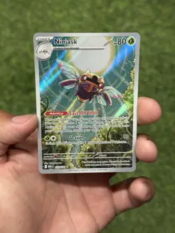Pokemon TCG: Ninjask (Illustration Rare) - 137/132 - ME01: Mega Evolution - NM - Image 1