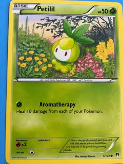 9 petilil Liligant Cute Pokemon TCG cards mixed Lot collection set 🪷🪷 SPECIAL - Image 2