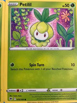 9 petilil Liligant Cute Pokemon TCG cards mixed Lot collection set 🪷🪷 SPECIAL - Image 4