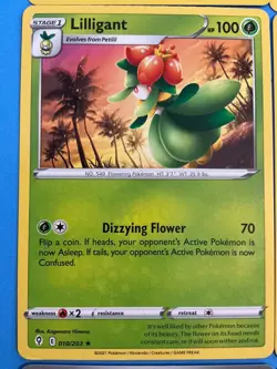 9 petilil Liligant Cute Pokemon TCG cards mixed Lot collection set 🪷🪷 SPECIAL - Image 5