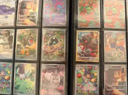 Pokemon Binder Collection Job Lot 16+ Illustration Rares 30+ ex Cards Vintage - Image 1