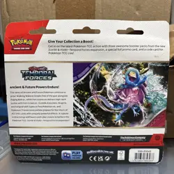 Pokemon TCG Temporal Forces 3 Pack Blister New Sealed - Image 2