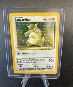 1999 Pokemon Jungle Kangaskhan 5/64 Holo Rare LP WOTC Vintage - Image 1