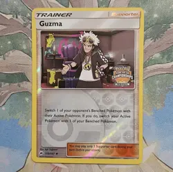 Pokemon - Guzma - 115/147 - Burning Shadows - Regional Championships Promo - Image 2