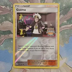 Pokemon - Guzma - 115/147 - Burning Shadows - Regional Championships Promo - Image 4