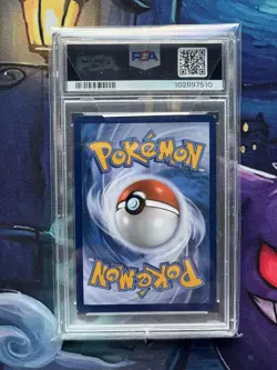 Pokemon Gengar TCG Holo Card 057/091 Trick or Trade 2024 PSA 9 - Image 2