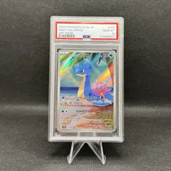 Pokemon TCG Misty's Lapras 072/063 AR SV9a HWA Japanese Edition PSA 10 Gem Mint - Image 3