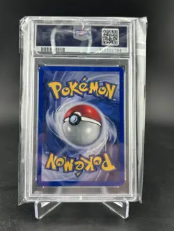 NINETALES 1999 POKEMON BASE SET HOLO BLACK FLAME #12 PSA 7 Q4444 - Image 2