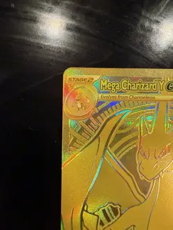 Pokemon TCG Mega Charizard Y EX 294/217 Ascended Heroes Mega Hyper Rare - Image 2