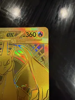 Pokemon TCG Mega Charizard Y EX 294/217 Ascended Heroes Mega Hyper Rare - Image 3
