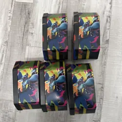 Pokemon TCG Mega Charizard ex Tins Lot Of 5 EMPTY 2025 Charizard X-Y no cards - Image 2