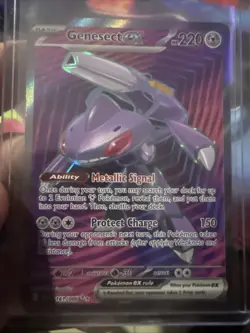 Pokemon TCG Genesect EX Black Bolt Holo Double Rare - Image 2