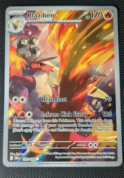 Blaziken 192/182 Full Art Holo Illustration Rare SV10 Destined Rivals English - Image 1