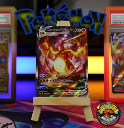 Pokemon TCG Charizard VMAX SWSH261 Black Star Promo NM - Image 1