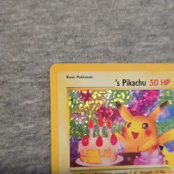 Pokemon TCG ______'s Pikachu 24/53 Wotc Promo Holo Promo EN 1995 - Image 3