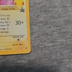 Pokemon TCG ______'s Pikachu 24/53 Wotc Promo Holo Promo EN 1995 - Image 5