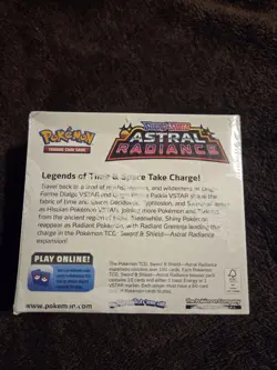 Pokemon TCG - Astral Radiance Booster Box - Sword & Shield - 36 Packs - Sealed - Image 2