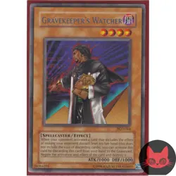 Yugioh Gravekeeper's Watcher PGD-064 Rare NM - Image 1