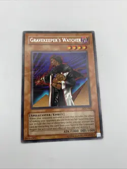 Yu-Gi-Oh! TCG Gravekeeper's Watcher Pharaonic Guardian PGD-064 Unlimited Edition - Image 1