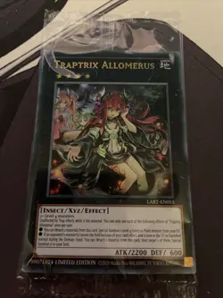 Traptrix Allomerus Lost Art Card - Yugioh Ultra Rare sealed - Image 1