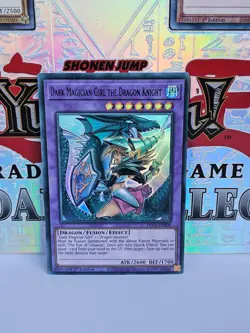 Dark Magician Girl the Dragon Knight - DLCS-EN006 - AltArt - Purple - Yugioh - Image 1
