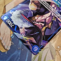 Bandai Dracule Mihawk OP09-048 Character Alt SR Blocker On Play One Piece CCG NM - Image 3