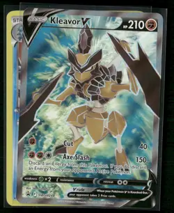 Kleavor V (Full Art) Promo SWSH: Sword & Shield Promo Cards SWSH248 NM - Image 1