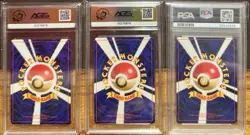 2000 POKEMON NEO PROMOS JAPANESE ALL 9 CARDS GRADED w/ORIGINAL BINDER - Image 5
