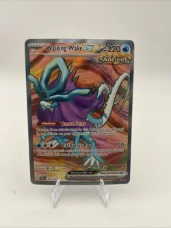 Pokemon Card Walking Wake EX 189/162 Holo Ultra Rare Temporal Forces NM - Image 1