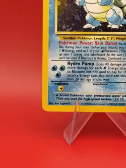 Blastoise 2/130 Holo Rare Base Set 2 Pokemon Card TCG 🐢 - Image 4