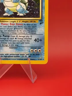Blastoise 2/130 Holo Rare Base Set 2 Pokemon Card TCG 🐢 - Image 5