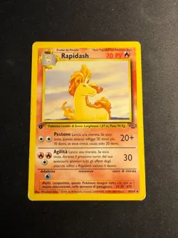 Rapidash - 44/64 - Jungle - 1st edition - ITA italian Pokemon card #A - Image 1