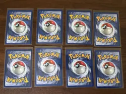 Pokemon TCG 8 Card Lot Vintage Base Set Mixed - LP - HP - Image 2