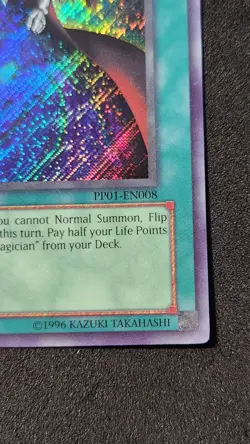 Yugioh Dark Magic Curtain PP01-EN008 Secret Rare LP - Image 2