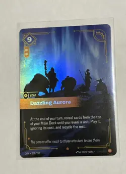 Riftbound - LoL CCG Dazzling Aurora Gear Card 160/298 - Artist Six More Vodka - Image 1