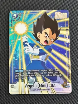 Vegeta (Mini) : DA - FB06-036 (Gold) - Fusion World Promotion Cards and Packs - Image 1