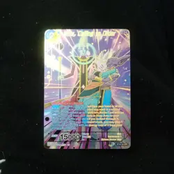 Whis calling to order bt16-131 spr Dragon Ball Super Card realm of gods psa bgs - Image 2
