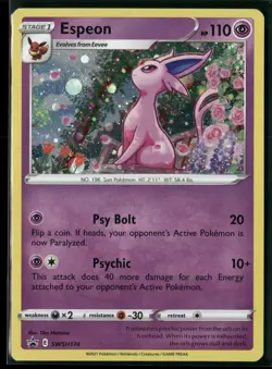 Espeon Holo Promo SWSH: Sword & Shield Promo Cards SWSH174 NM - Image 1