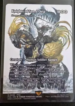 Wizards of the Coast Knights of San d'Oria FFXI Creature White M-002 MTG 2025 - Image 1