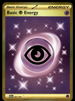 BASIC PSYCHIC ENERGY - 207/165 Hyper Rare 151 Pokemon NM - Image 1
