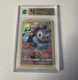 Piplup 239/236 Full Art Sun & Moon Cosmic Eclipse Other 9.5 Pokemon Graded Card - Image 1