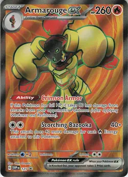 Armarouge ex Holo Promo SV: Scarlet & Violet Promo Cards 125 NM - Image 1