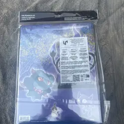 Pokemon Gengar 9 pocket card portfolio - New Gallery Series Haunted Hollow NEW - Image 5
